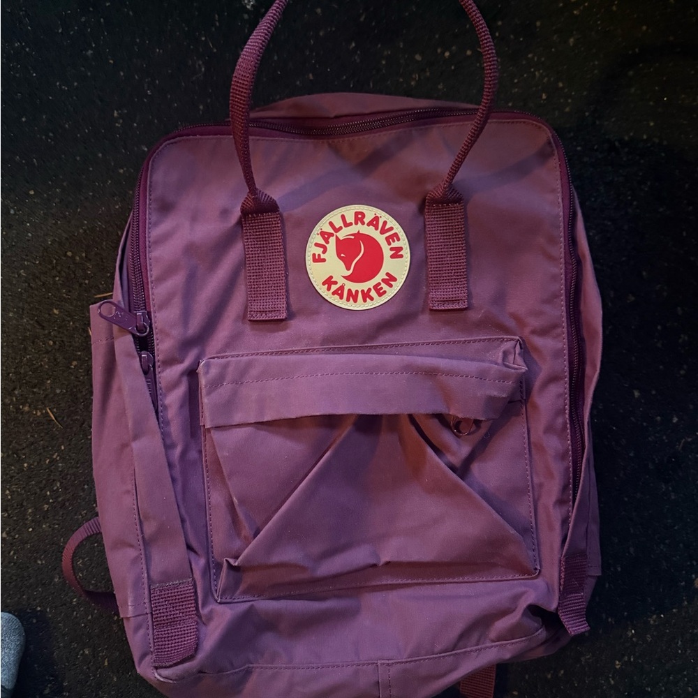Fjallraven Purple Backpack